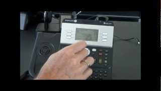 DEMO Video AlcatelLucent digital phone 4029 on the Enterprise solution [upl. by Alodi7]