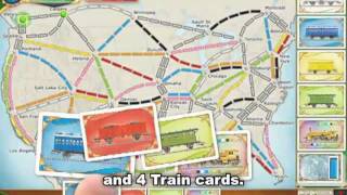 Tutoriel pour Ticket to Ride Pocket French [upl. by Enilada]