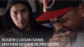 Mayhem NODB B2B Pressure  Edgem Secret Garden  Logan Sama  Grime Set Clip [upl. by Akira]