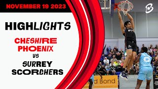 Cheshire Phoenix vs Surrey Scorchers  Game Highlights [upl. by Carla]