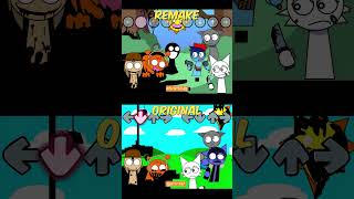 Incredibox Sprunki Pibby Original Vs Remake Pibby x FNF MOD 😭 sprunki fridaynightfunkin fnf [upl. by Stephenson]