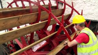 The Kilbeggan Distilling Co Restoring the Waterwheel [upl. by Dixil]