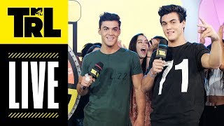 The Dolan Twins Fatboy SSE Hayley Kiyoko amp JoAnna Garcia Swisher Today  TRL [upl. by Theone]