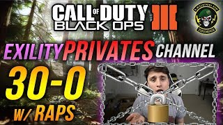 Exility Privates 2 Million Sub COD Clickbait Channel After Losing Bet To MrBeast Flawless BO3 FFA [upl. by Eniroc]