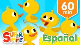 Cinco Patitos Y Más Canciones Infantiles  Música Para Niños [upl. by Suhsoj]