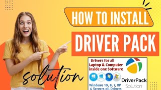 how to install driver pack solution online in windows 10  Install All Missing Driver [upl. by Everett685]