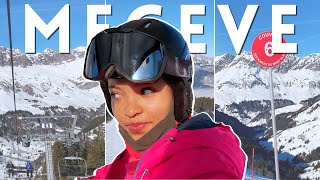 ❄️ SKI TRIP VLOG IN MEGEVE French Alps  2022  amazing views [upl. by Gaspard]