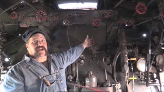 Steam Locomotive Controls Pere Marquette 1225 “The REAL Polar Expressquot HD [upl. by Attenaej]