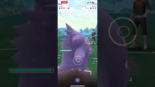 Lucky gengar VS psychic grunt [upl. by Eelnyl]