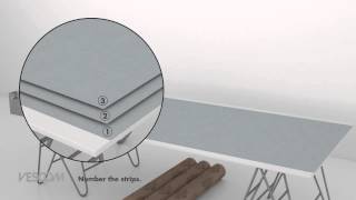 Vescom  wallcovering application instruction  Chapter 3 [upl. by Giacobo]