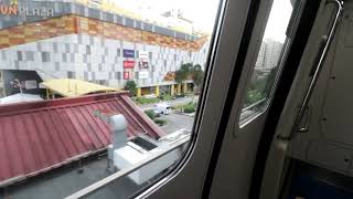 City Cam Singapore train ride from Yishun to Woodlands MRT station [upl. by Cort]