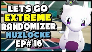 Team Rocket has MEWTHREE  Pokemon Lets Go Pikachu and Eevee Extreme Randomizer Nuzlocke Episode 16 [upl. by Derek]