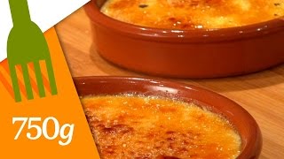 Recette de Crème Catalane  750g [upl. by Dnomsaj]