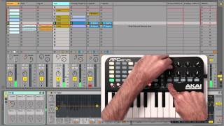 Akai Professional APC Key 25  Demo Features and Operation in Ableton Live [upl. by Larred]