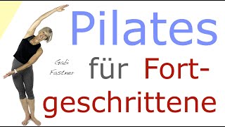 🍓45 min Pilates für Fortgeschrittene  gestraffter schöner Körper  ohne Geräte [upl. by Hanahsuar]