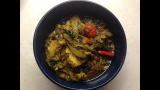 Tin Fish or Canned Mackerel Curry Recipe [upl. by Schaffel943]