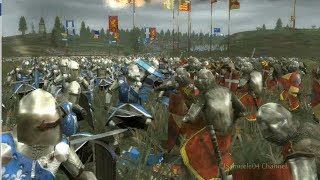 Medieval 2 Total War Epic Battle France Vs England  Machinima By Magister [upl. by Hutner]