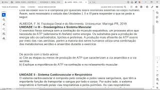 O exercício físico começa com a contração do músculo esquelético um processo ativo que necessita de [upl. by Enetsirhc]