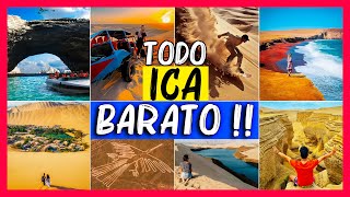 ICA SUPER BARATO‼️🔥 Nazca  Paracas  9 Lugares en 3 dias🏂🏝️ Huacachina Peru 2024 Turismo Turisticos [upl. by Wakerly601]