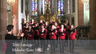 Gotteslobvideo GL 204 Christe du Lamm Gottes Graz 1602 [upl. by Lim]