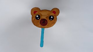 How to Draw a cute Easy Lollipop for kids step by step [upl. by Eniotna177]