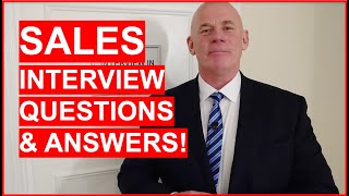 SALES Interview Questions amp Answers How to PASS a Sales Interview [upl. by Cornwall]