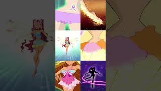 Winx Enchantix All Transformations HD shared screen winxenchantix winxclub winx winxclubedit [upl. by Shank668]