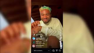 Brockhampton amp Kevin Abstract Snippets Edamame Los Angeles Jeremiah Instagram Live 4192021 [upl. by Kcirdnekel608]