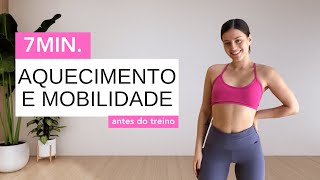 Aquecimento E Mobilidade fazer antes do treino [upl. by Gildus937]