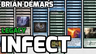 Channel DeMars  Legacy Infect Deck Tech amp Match 1 [upl. by Nwavahs210]