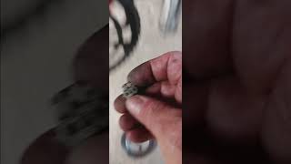 Installing Clutch pads motorizedbike motorbike motorcycle clutch [upl. by Ocimad]