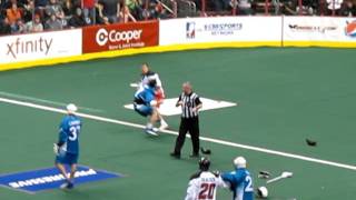 Philadelphia Wings and Rodchester Knighthawks fight 11412 Part 1 [upl. by Zara]