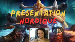 PRÉSENTATION NORDIQUE  LA CIVILISATION QUI A LE PLUS CHANGÉ  AGE OF MYTHOLOGY RETOLD [upl. by Assirok184]