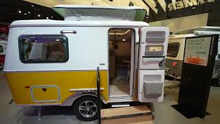 Mini Caravan 1050kg ERIBA Touring 310 model 2024 [upl. by Potter]