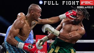 Russell vs Puello FULL FIGHT June 15 2024  PBC on Prime Video [upl. by Durrell]