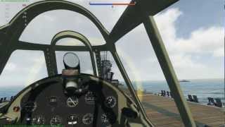 War Thunder  F6F3 Hellcat Guadalcanal Gameplay [upl. by Marcella326]