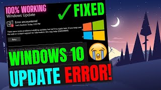 FIX  Windows 10 Update Errors ✅ Windows 10 Update Failed to Install 2004 1909 1903 Error  2020 [upl. by Ainod435]