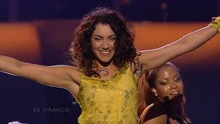 2005 France Ortal  Chacun pense à soiquot French 23th place at Eurovision Song Contest in Kyiv [upl. by Kippy852]