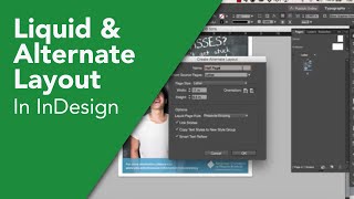 Liquid and Alternate Layout in InDesign CC [upl. by Ammadas625]