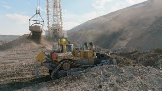 Cat Dozers  D11 and D10 Fleet at Callide Mine [upl. by Oiracam223]