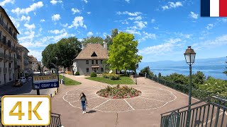 Thonon France  Summer 2021【4K】 [upl. by Weatherley]