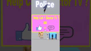 Help the dog become a police officer to help the doctor and the cat from the [upl. by Phalan323]