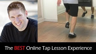 Learn How to Tap Dance  1 Online Tap Lesson for Beginners [upl. by Oinotnanauj]