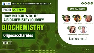 Basic Concept Of Oligosaccharides  Classification of Carbohydrates  L3 GATE 2024 Exam  IFAS [upl. by Orips]