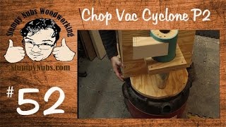 SNW51 Build a Shop Vac MiniCyclone like ClearVue or Oneida Dust Deputy PART 2 [upl. by Rector359]