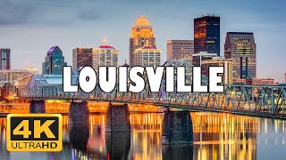 Louisville Kentucky USA 🇺🇸  4K Drone Footage [upl. by Salim]