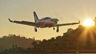 Daher TBM 930 Subic to Batanes  RPLB  RPUO  Microsoft Flight Simulator 2020 [upl. by Christianity24]