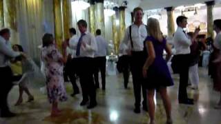 quotFfaniglenquot  Welsh Folk Dance at Cardiff City Hall Wedding Ceilidh [upl. by Oirasec]