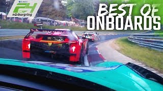 Best of Onboards  Porsche 911 AMG GT3 amp More  24hRace at the Nürburgring [upl. by Ataynek]