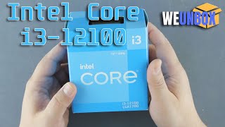 Unboxing Intel Core i312100  Intel 12th gen CPUs [upl. by Acira]